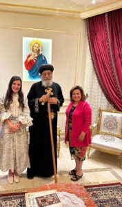      Meeting with His Holiness Pope Tawadros