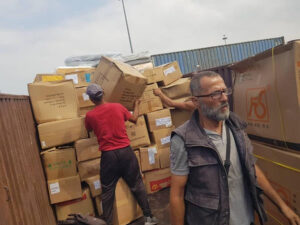 Sending humanitarian Container to Syria
